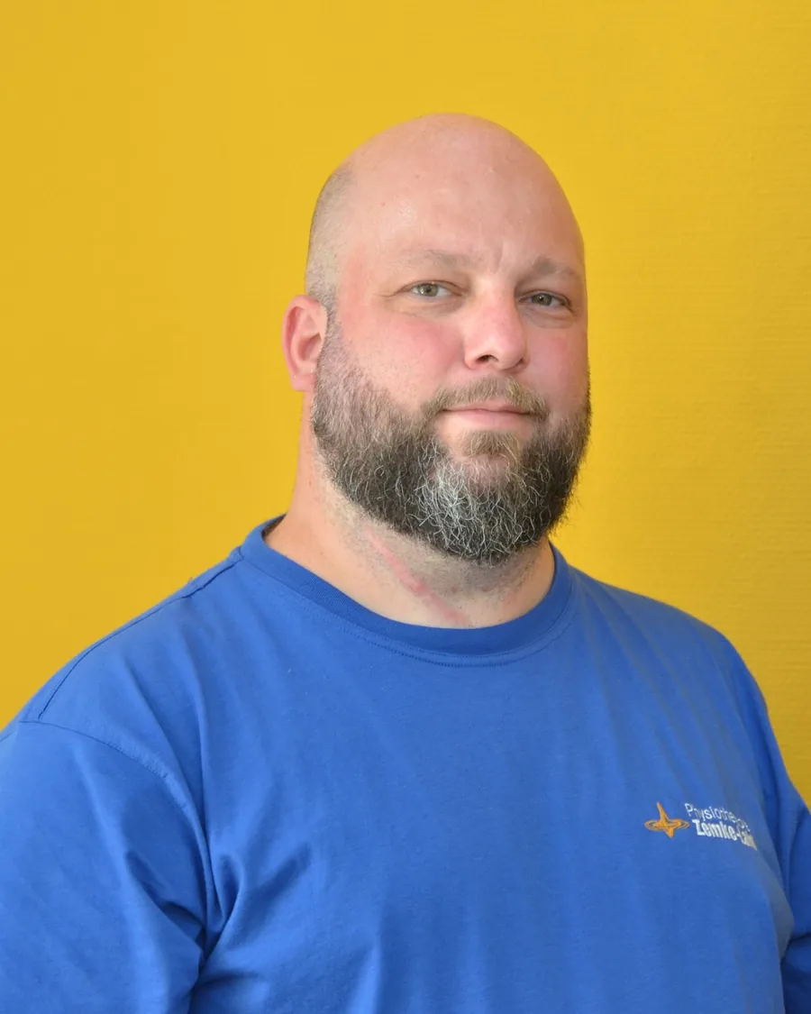 Martin Zemke-Lahl, Physiotherapeut und Inhaber der Praxis in Güstrow